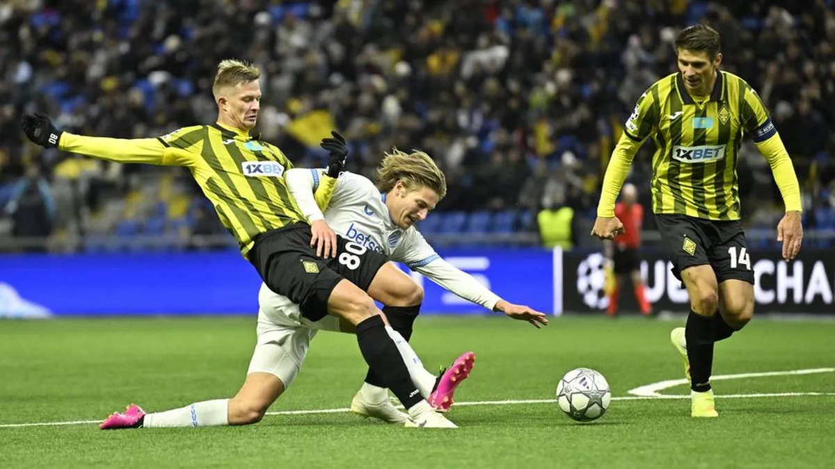 Кайрат разгромно проиграл Брюгге: как завершился матч Лиги чемпионов