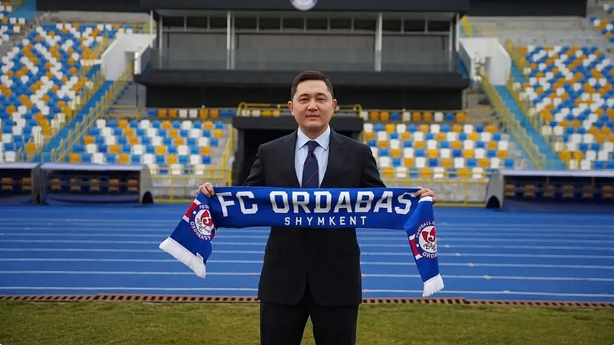 Новый стадион и большие деньги: президент Ордабасы раскрыл планы