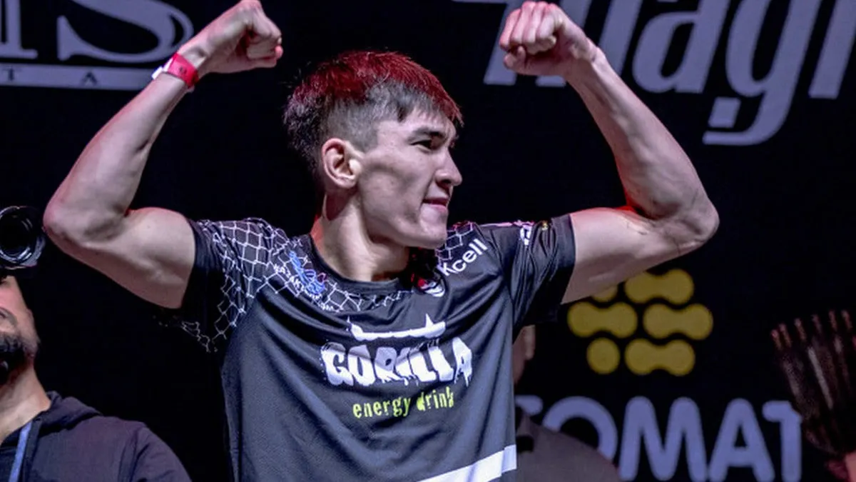 Казахстанский боец выиграл Alash Pride: Сариев победил бывшего участника UFC