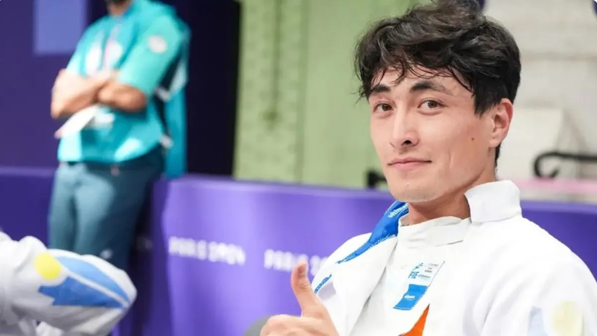 Шаг до триумфа: казахстанский шпажист уступил золото в финале Гран-при