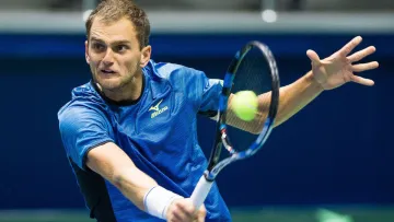 Лидер сборной Казахстана не смог пробиться в полуфинал турнира ATP 500: его партнером был немец